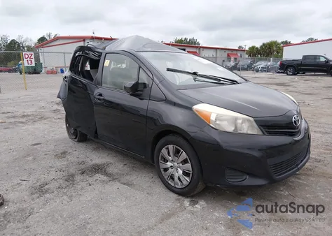 2013 Toyota Yaris Le from USA, damaged, VIN JTDKTUD34DD550845